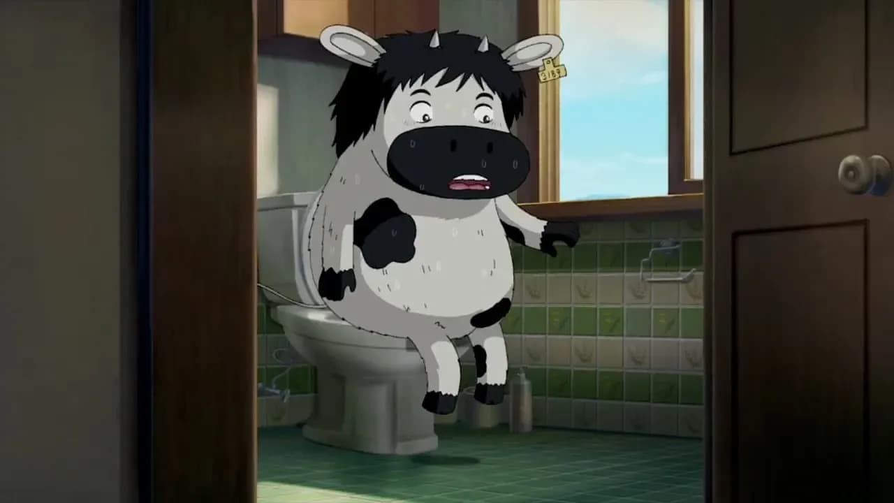 Первый спутник и пятнистая корова screenshot 1